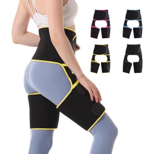 MASEDA Reducing Weight Can be Adjusted to Carry Hip Belt Training Conjoined Body Belt Abdominal thin Thigh