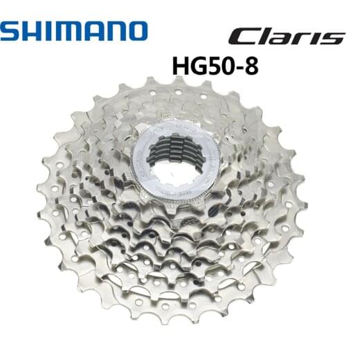 SHIMAN0-CS-HG50-8 roda dentada para bicicleta de montaña, cassete hg50 8 velocidades 11-28 t/12-23 t/12-25 t