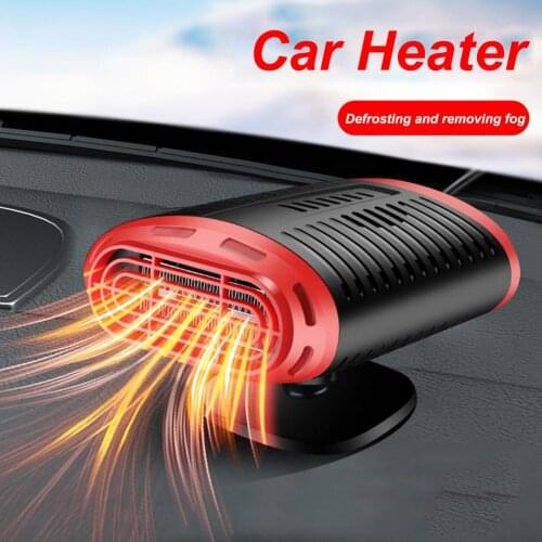 12V/24V 120W Electric Car Heater Cooling Heating Fan Portable Electric Dryer Windshield Defogging Demister Defroster