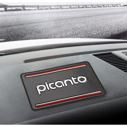 1pcs Car Anti Slip Mat Phone Holder non slip Pad Non-Slip Mat For KIA Picanto 2017 2018 2019 Car Accessories