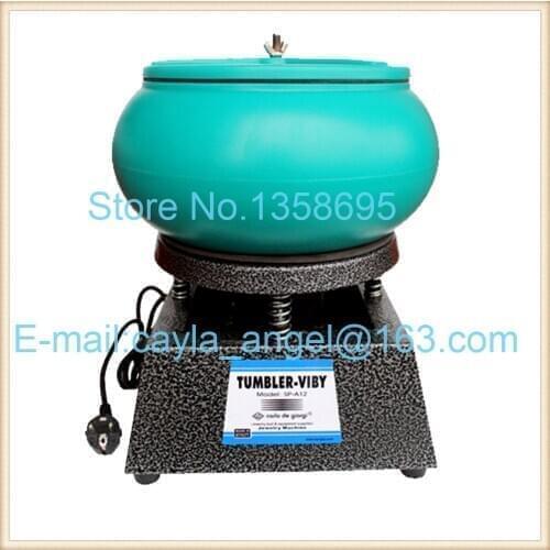 110v Medium Jewelry equipment Vibrating Tumbler Tumbling Polishing machine Hot Sale Jewellery Polisher,craft jewelry tool