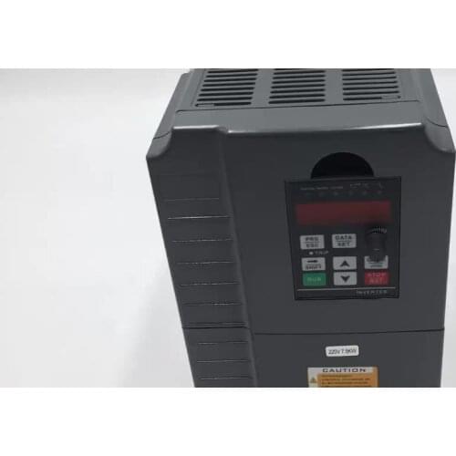 220v single input ,380v output 4KW 4HP-18A Variable Frequency Drive VFD Inverter VSD Speed control for CNC Router