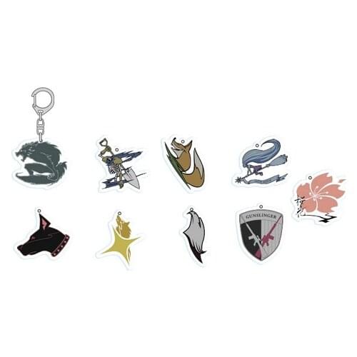 Anime 86-Eighty Six Vladlena MilizE Shinel Nozen Kurena Kukumila Acrylic Keychain Pendant School Bag Charm Decor Cosplay
