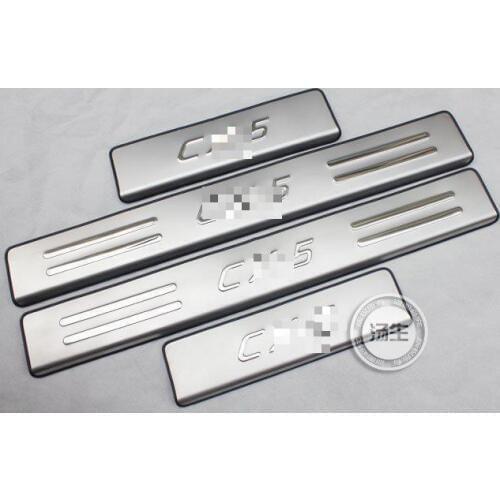 Car Accessories Styling for Mazda CX-5 CX 5 CX5 2013 2015 2016 Door Sill Guard Stainless Scuff Plate Door Sills Pedal Protector