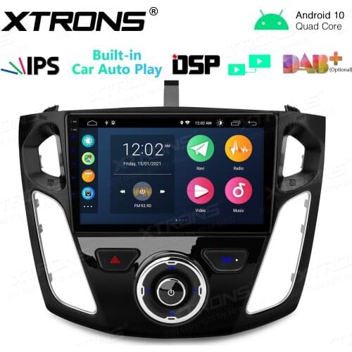 9" Android 10.0 OS Car Multimedia System Player GPS Radio for Ford Focus 2012-2017 with Built-in Wired CarPlay Function