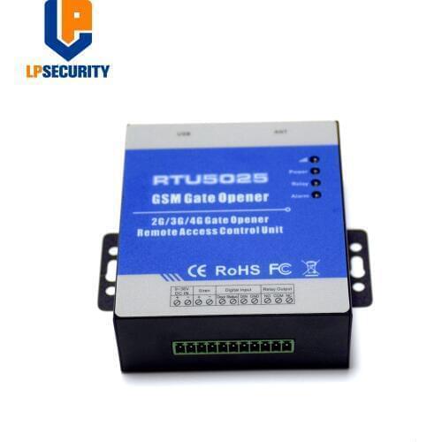 Safety access record Wireless Door opener garage gate operator Remote Control System RTU5025 via SMS/Free Phone Call 3G