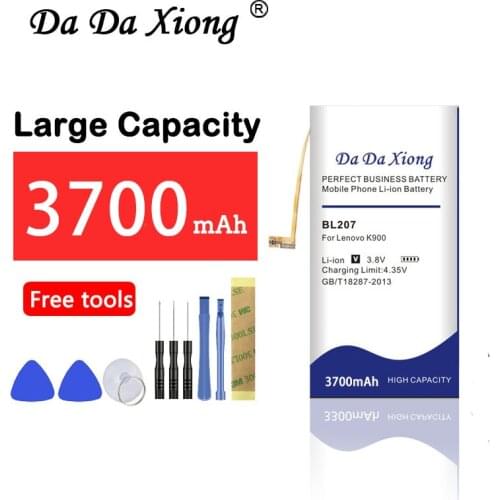 Da Da Xiong 3700mAh BL207 Battery for Lenovo K900 Replacement mobile phone Battery