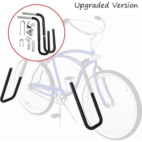 Bicycle Holder Carrier Surfboard Rack Upgraded Version Mount To Seat Bike-Side Holder Riding