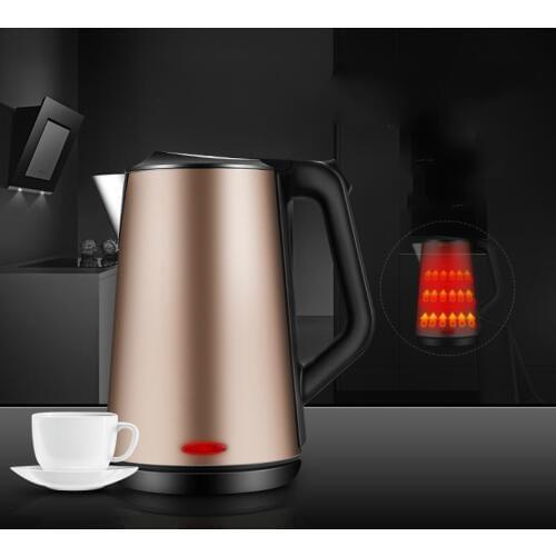 Electric kettle boiling tea pot household automatic power cut insulation integrated 304 stainless steel 1.5L