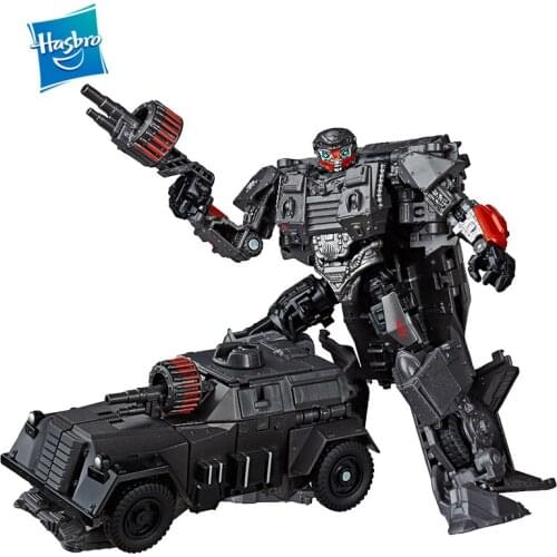 Hasbro Transformers Toys Studio Series 50 Deluxe Transformers: The Last Knight Movie WWII Autobot Hot Rod Action Figure 4.5-inch