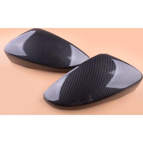 1 Pair 3C8857537 Car Side Rearview Mirror Cover Cap Fit For VW Beetle Jetta Passat CC Scirocco Eos 2012 2013 2014 2015 2016