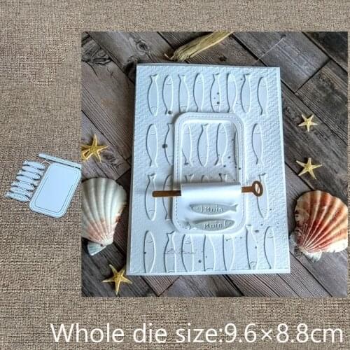 XLDesign Craft Metal stencil mold Cutting Dies fish board decoration scrapbook die cuts Album Paper Card Craft Embossing