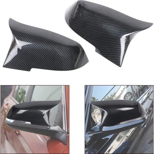 Pair Door Rearview Side Mirror Cover Cap Case for BMW F20 F22 F23 F30 F31 F32 F33 F36 F87 M2 X1 E84
