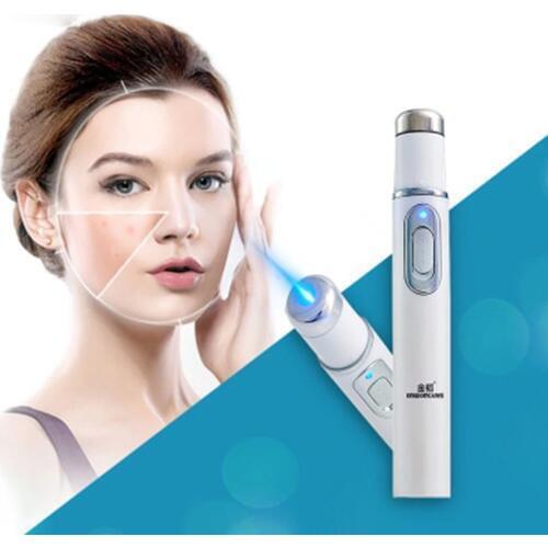 KD-7910 Acne Laser Pen Portable Wrinkle Removal Machine Durable Soft Scar Removal Device Blue Light Therapy Pen Skin care Beaty