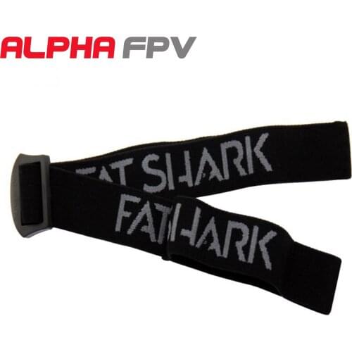 Fatshark FPV Goggles HDO2 Head Strap Replacement Black for RC Drone Models Accessories White Fat Shark HeadStrap New Logo