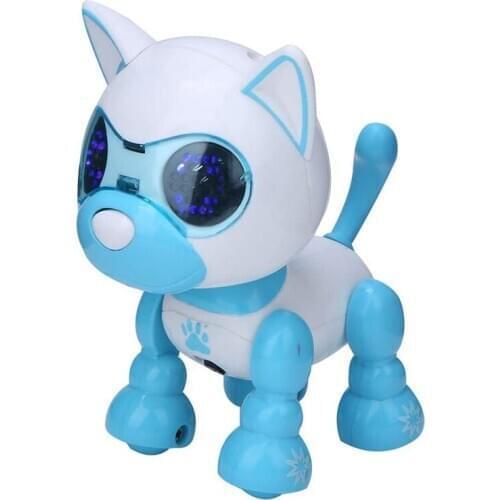 Smart Robot Dog Childrens Smart Pet Dog Induction Contact Lights and Sounds Electronic Pets Dog Toys for Ages 3