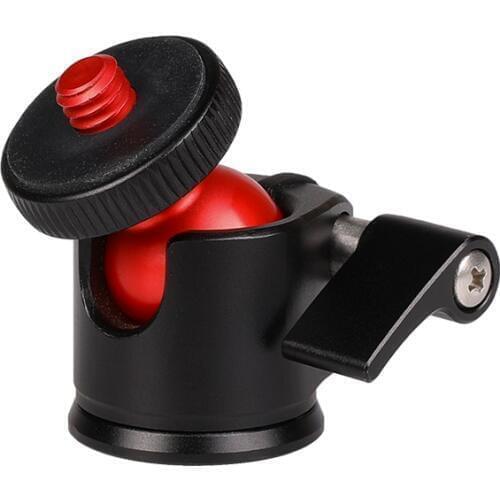 Universal Mini Tripod Ball Head 360 Swivel Ball Head With 1/4" Screw Mount for Canon DSLR Camera Tripod Quick Release Plate