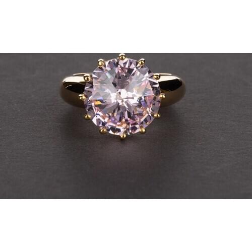 Trendy 100% 925 Sterling Silver Cut 12*12mm Sapphire Wedding Rings For Women High Carbon Diamond Party Jewelry Fine Jewelry Gift