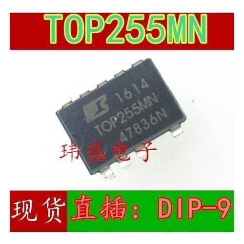10pcs TOP255MN TOP255 DIP-9