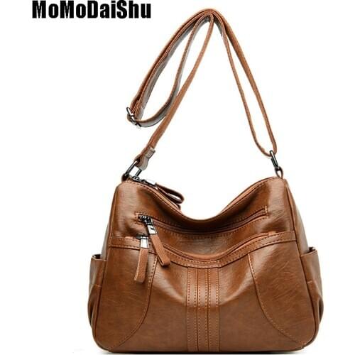 2021 Leather Shoulder Bag Fashion Crossbody Bag Luxury Handbags Women Bags High Quality Ladies Womens for Women Messenger Bag