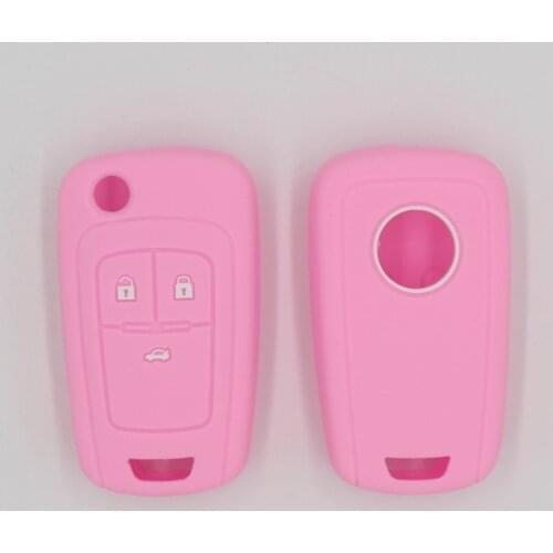 4PC Silicone Cover Holder Key Jacket for Chevrolet Camaro Cruze Volt Equinox Spark Malibu Sonic Flip Remote Key Case Shell