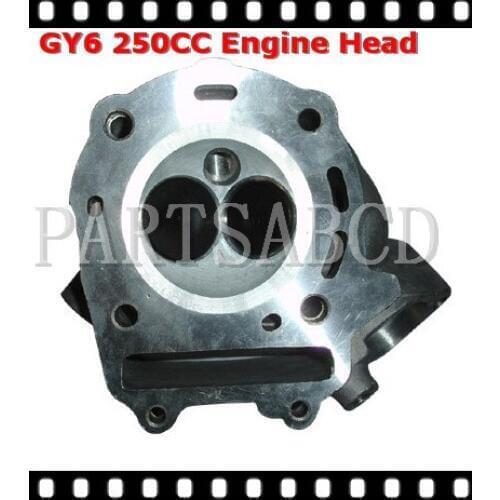 72mm Bore Scooter ATV Go Kart 250CC GY6 Engine Rebuild Kit Cylinder Head Assy With Valves
