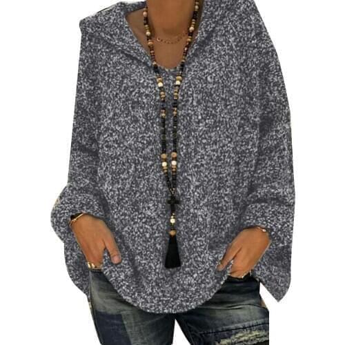 80% HOT SALES！！！Fashion Women Casual Floral Print Loose Long Sleeve Hooded Sweatshirt Hoodie