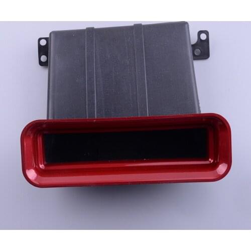 Car Red Lip Air Inlet Tuyere Intake Funnel Modification Fit for Ford Focus MK4 ST Line 2019 2020 2021
