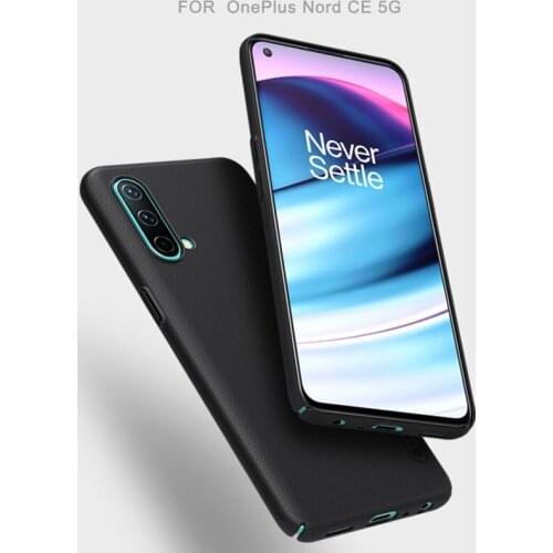 For OnePlus Nord CE 5G NILLKIN Frosted Shield Hard Plastic Back Cover for OnePlus Nord CE 5G Case