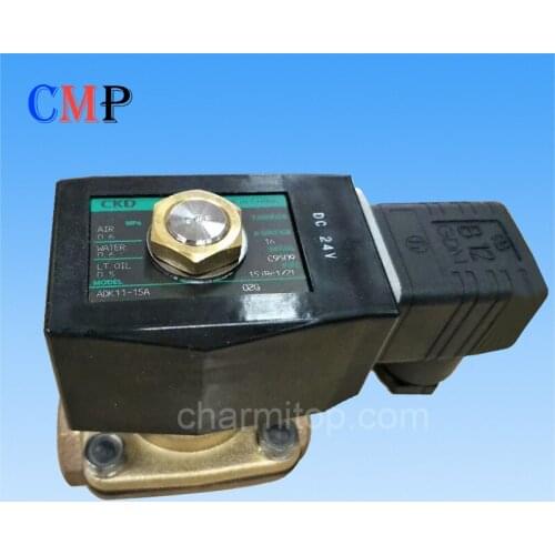CKD Valve ADK11-15A-02G DC24V Solenoid valve ADK11-15A-02G DC24V for Wire-cut EDM