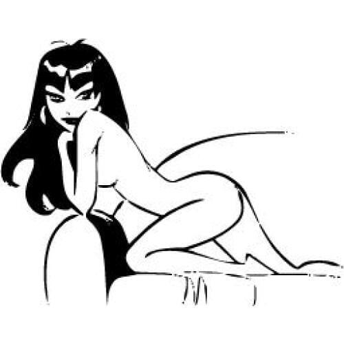 Urban fashion beautiful seductive nude sex girl Sexy Lady women home stickers wall decor decals murals art Vinyl wallpaper