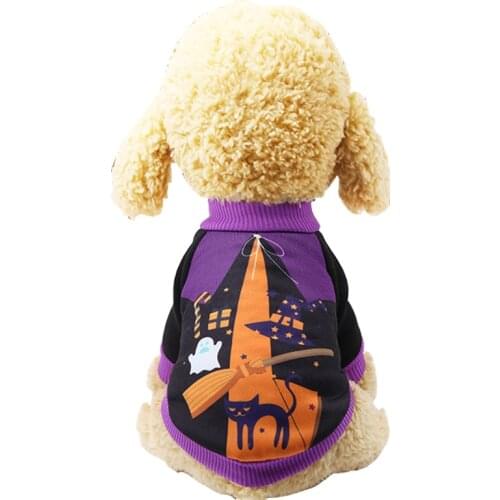 Pet Pumpkin Costume Halloween For Dogs Cats Christmas Dog Clothes For Small Dogs Bulldog Pug Yorkie Clothing Puppy Coats Jackets