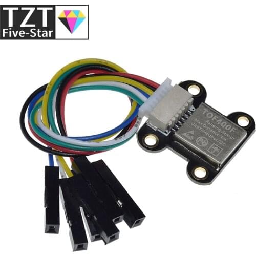 VL6180 VL53L0 VL53L1 Time-of-Flight (ToF) Laser Ranging Built-in MCU Algorithm TOF050F TOF200F TOF400F 50CM/2M/4M MODBUS/IIC I2C