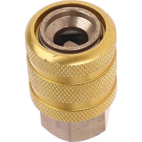 Hardware 1/4" NPT Coupler Female Copper thickened inflatable Joint Quick Connect A0NE