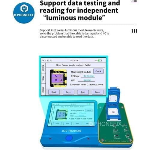 JC Iface Pro Dot Matrix Read Write Module For iPhone Face ID Not Working Repair X-11Pro max 12 Dot Projector Face Matrix Cable