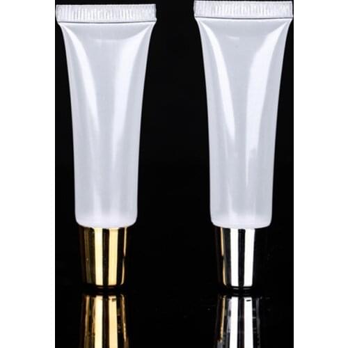 Wholesale 5ml 10ml 15ml Soft Tubes Cleansing Cream Hand Cream Samp Tubes Containers Lipgloss Tubes Lipstick Bottless