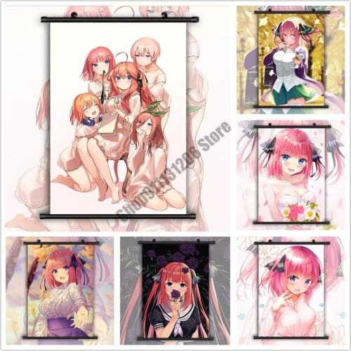 DIY Diamond Painting The Quintessential Quintuplets Anime Full Square Diamond Embroidery Mosaic Cross Stitch Kits Home Decor