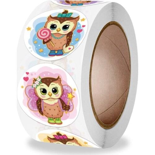 100-500pcs Teacher Reward Stickers for Kids Children School Encouragement Students Stickers Games Toy Animals Stationery Labels