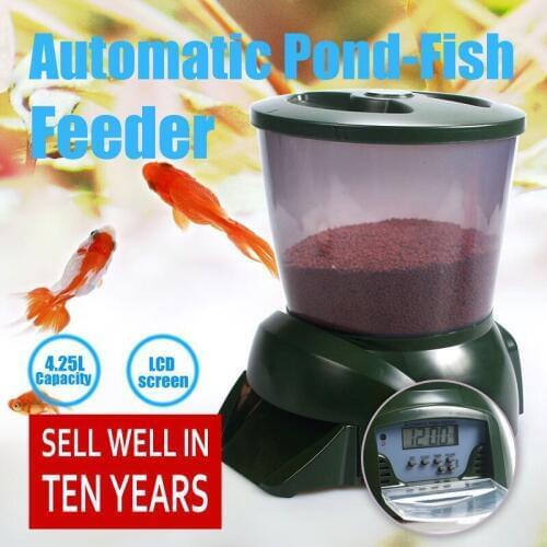 2017 Newest Innovative Design Automatic Pet Feeder Functional and Practical Auto Feeder Fish Tank Intelligent Pet Supplies