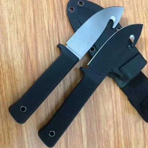 Steeper Straight Fixed Blade Knife 9cr18mov Blade ABS Handle Hunting Tactical Rescue Pocket Hunting Fishing EDC Survival Tool