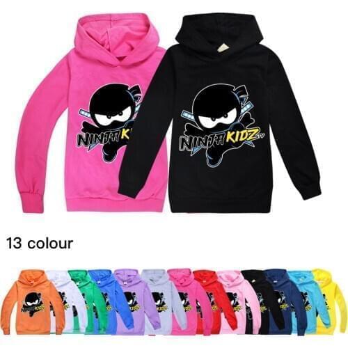 NUINJA KIDZ Toddler Boys Fall Clothes 2020 Spring Boutique Outfits Baby Girl Kids Clothes Girls 8 To 12 Boy Tops Hoodies Shirt
