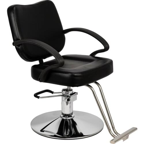 Hair Salon Barber HC106 Woman Barber Chair Hairdressing Chair Black US Warehouse IN Stock