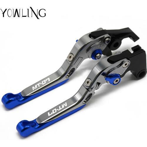 Motorbike brake adjustable motorcycle brake clutch lever Handle for yamaha mt07 mt 07 MT-07/FZ-07 FJ-07 2014 015 2016 2017 2018