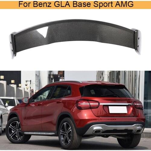 Carbon Fiber Rear Roof Lip Spoiler For Mercedes Benz GLA Class CLA200 CLA250 CLA45 AMG Base Sport 2013 - 2018
