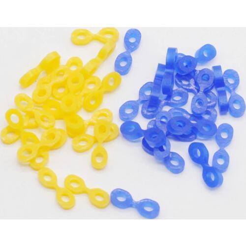Dentistry Autoclavable Elastic Rubber Fixing Wedges Matrix Matrices Dam Composite For Dental