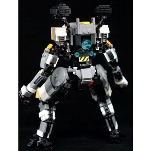 MOC Building Block Maker Game Enthusiasts Battle Mecha Assembly Model Childrens Toy DIY Building Blocks Birthday Gift