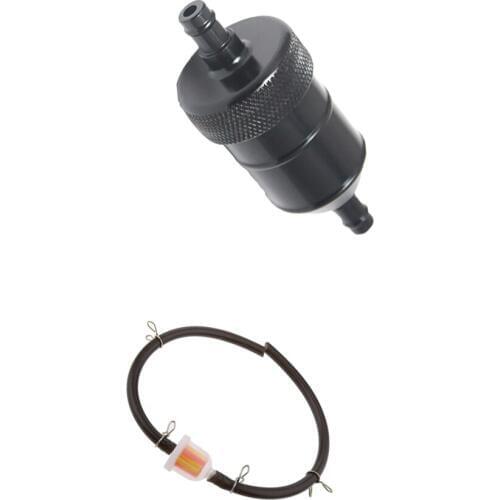 Universal Mini Gas Hose Line Fuel Filter Kit For Dirt Pocket Bike ATV Quad