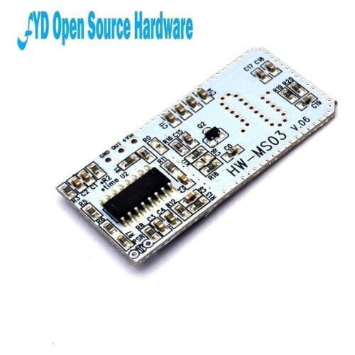High Performance Motion Sensor Module Radar Motion Sensor HW-MS03 2.4GHz to 5.8GHz Microwave Radar Sensor Module for Arduino
