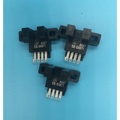 3pcs/lot flatbed UV plotter sensor longrun Yotta orient Xuli home limited sensor EE-SX671 printer normal spare parts