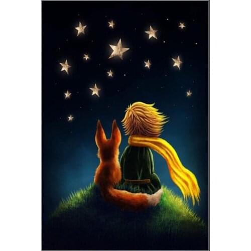5D DIY Diamond Painting The Little Prince Embroidery Beads Cross Stitch square round full diamond Mosaic Home Decor gift